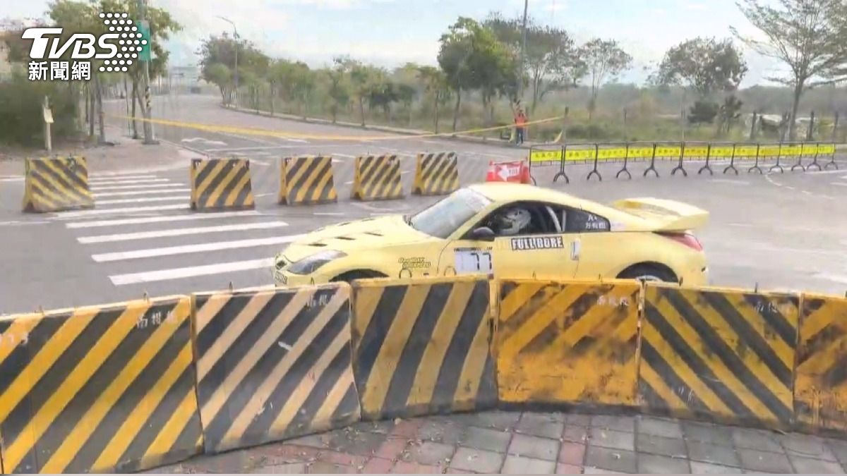 彰化街道變賽道！278車手競速。(圖／TVBS)