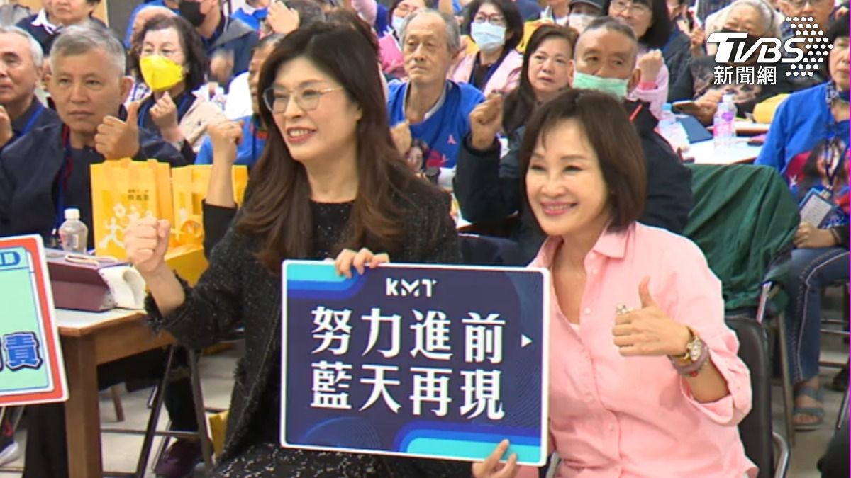 國民黨備戰九合一,黨主席鄭麗文親為黨員培訓,盼2026翻轉高雄。(圖/TVBS)