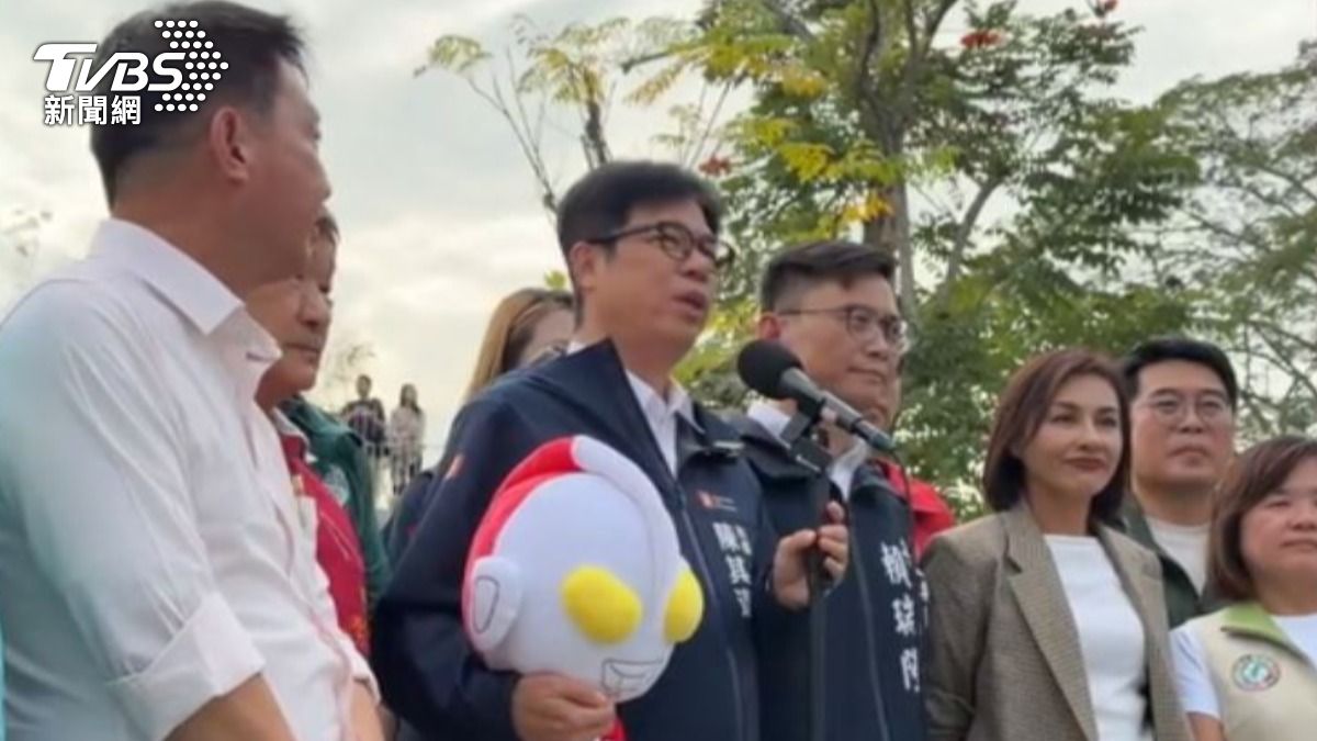 高雄市長陳其邁。(圖/TVBS)