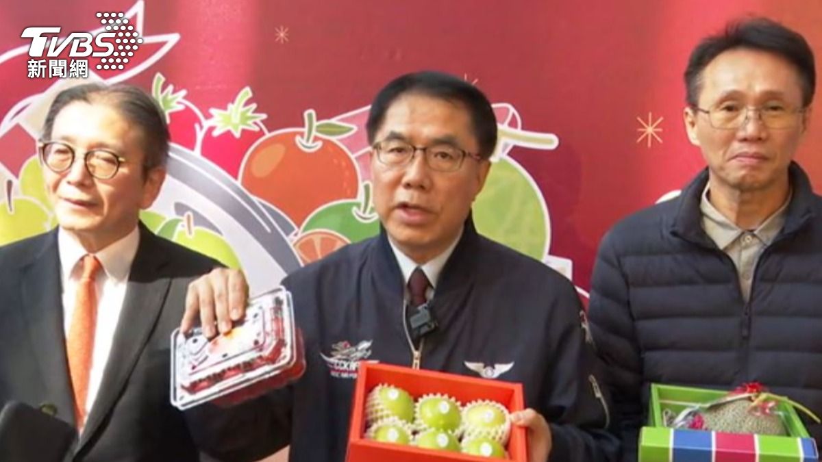 台南市長黃偉哲。(圖/TVBS)