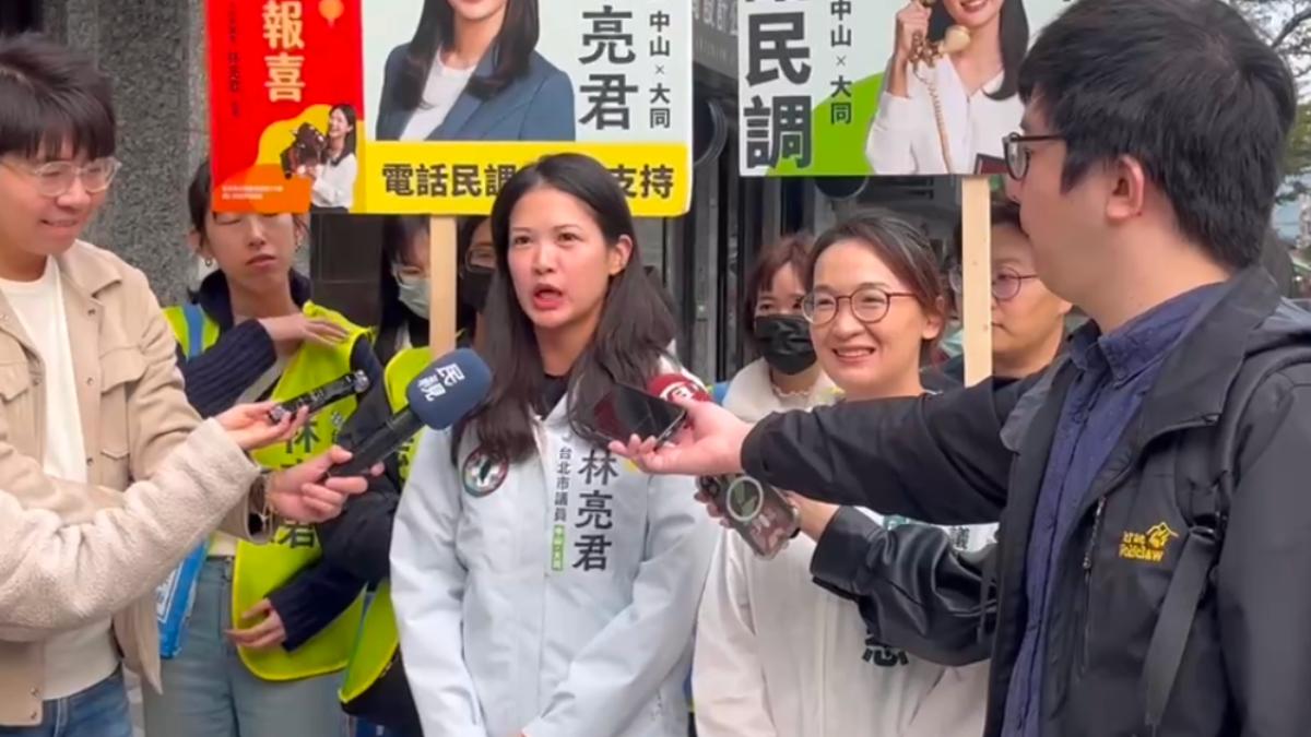 搶王世堅議員缺!綠中山大同新人擠破頭 林亮君:壓力很大