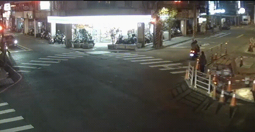 撞擊瞬間曝光。(圖/TVBS)