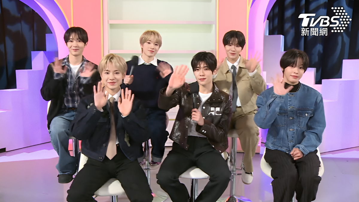 NCT WISH接受TVBS專訪。(圖/TVBS)