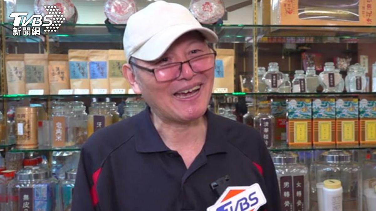 迪化商圈發展促進會榮譽理事長 徐慶棋。（圖／TVBS）