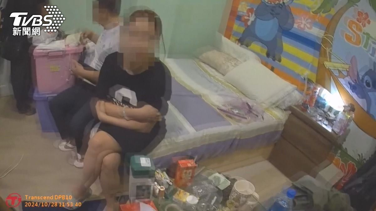 瓦斯罐一扭開全是毒！女藥頭翹腳落網。(圖／TVBS)