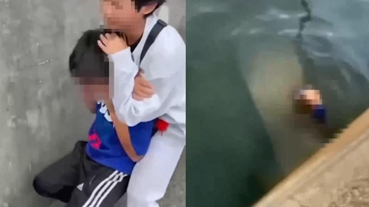 日國中生勒暈男童「扔到海裡」!霸凌影片惹怒議員:這是殺人未遂