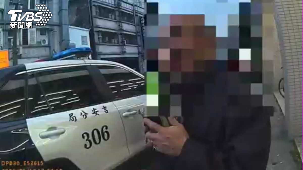 施暴男子否認持刀傷人，辯稱自己被打。（圖／TVBS）