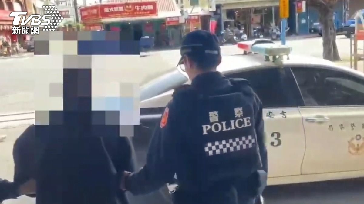 男子被依殺人未遂罪移送偵辦。（圖／TVBS）