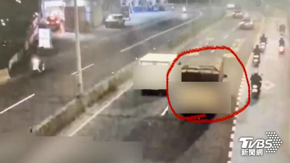 嫌犯作案車輛，目前鎖定2人涉案。（圖／TVBS）