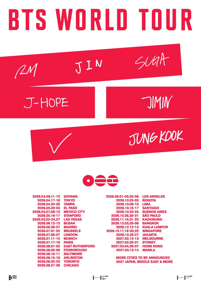 2026演唱會-台灣演唱會-BTS演唱會-BTS演唱會門票