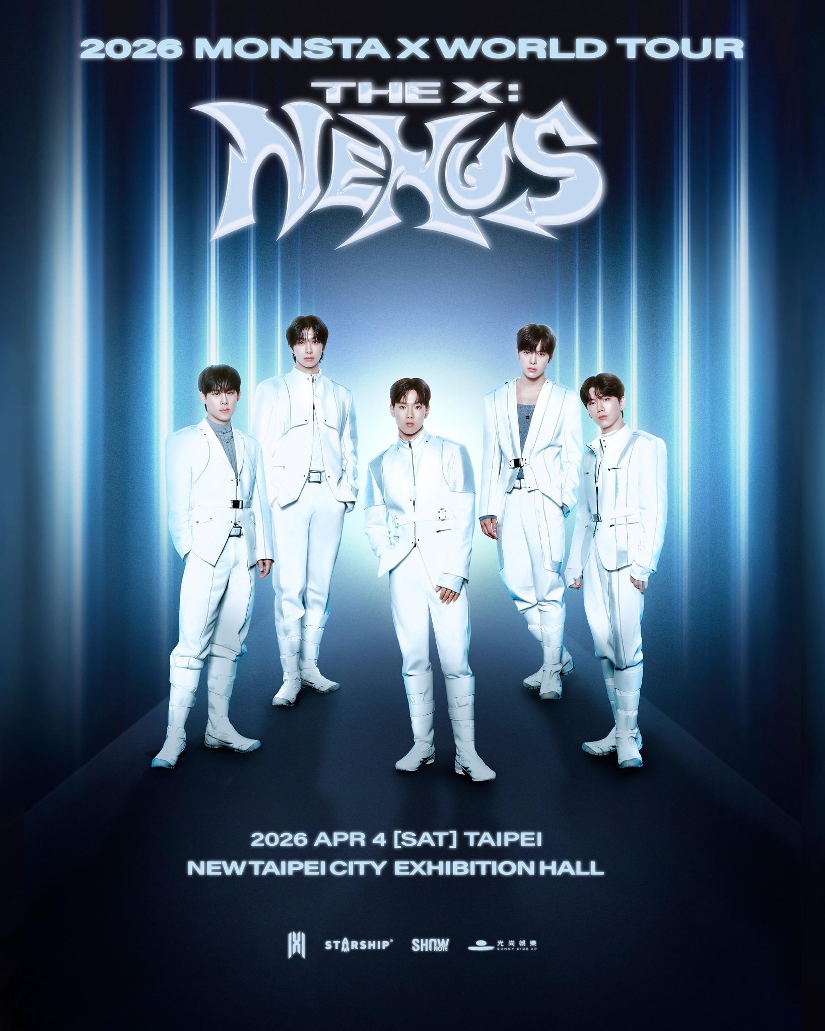 2026演唱會-台灣演唱會-MONSTA X演唱會-MONSTA X演唱會門票