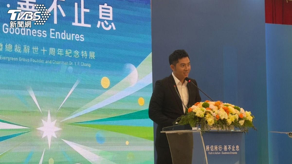 為台灣贏下史上首面高爾夫奧運獎牌的國手潘政琮也受過張榮發幫助。(圖/陳昫蓁攝)