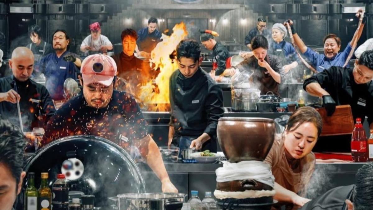 Netflix節目「黑白大廚」第2季,傳出「白湯匙」大廚林盛根過去曾3度酒駕。(圖/翻攝Netflix)