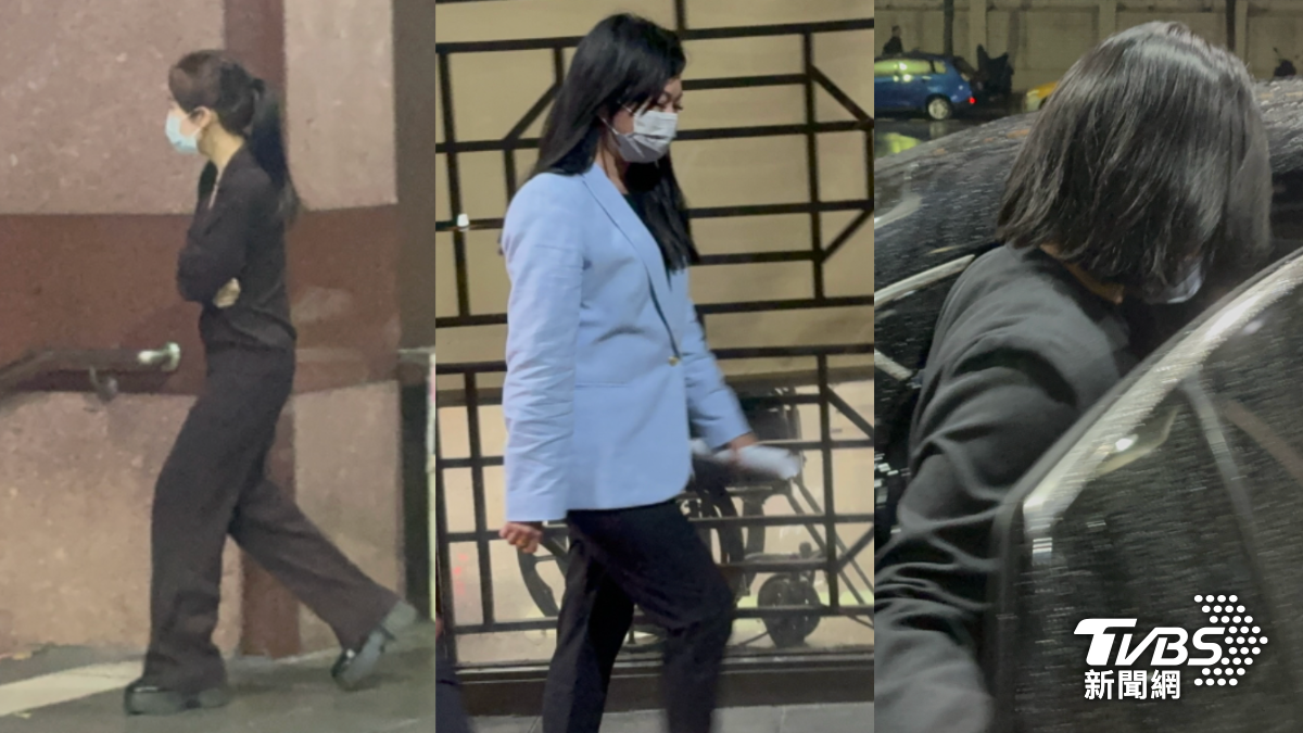 國民黨立委徐巧芯、林憶君、邱若華。（圖／潘千詩攝）