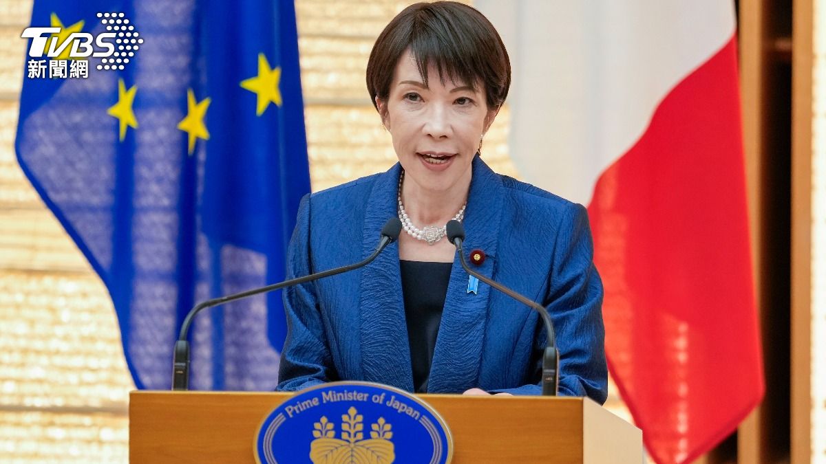 日本首相高市早苗19日舉行記者會，為在23日國會開議之初解散眾議院的立場做說明。（資料圖片／達志影像美聯社）