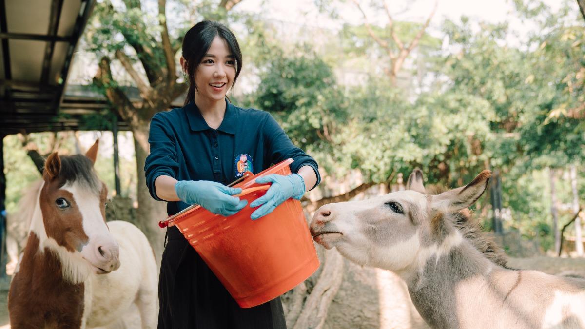 壽山動物園捕獲偶像劇女神清屎! 邵雨薇實習3週:療癒自己