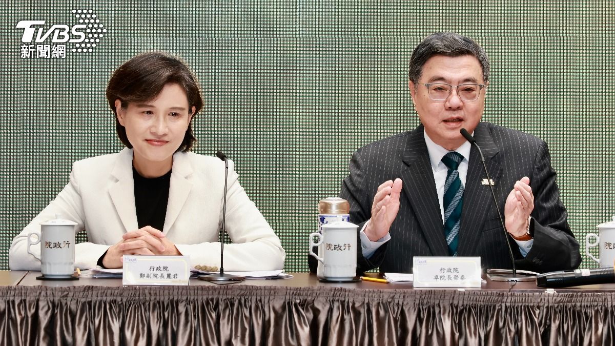上任一半時間都在談判 卓榮泰曝鄭麗君壓力大到「講話都顫抖」