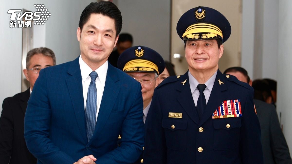北市警局新局長林炎田上任! 蔣萬安期勉:嚴正執法挺到底