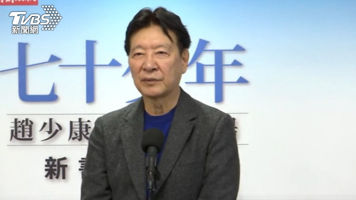 趙少康態度豁達，坦言亮票不對，笑稱「坐牢55天也可以」。（圖／TVBS）