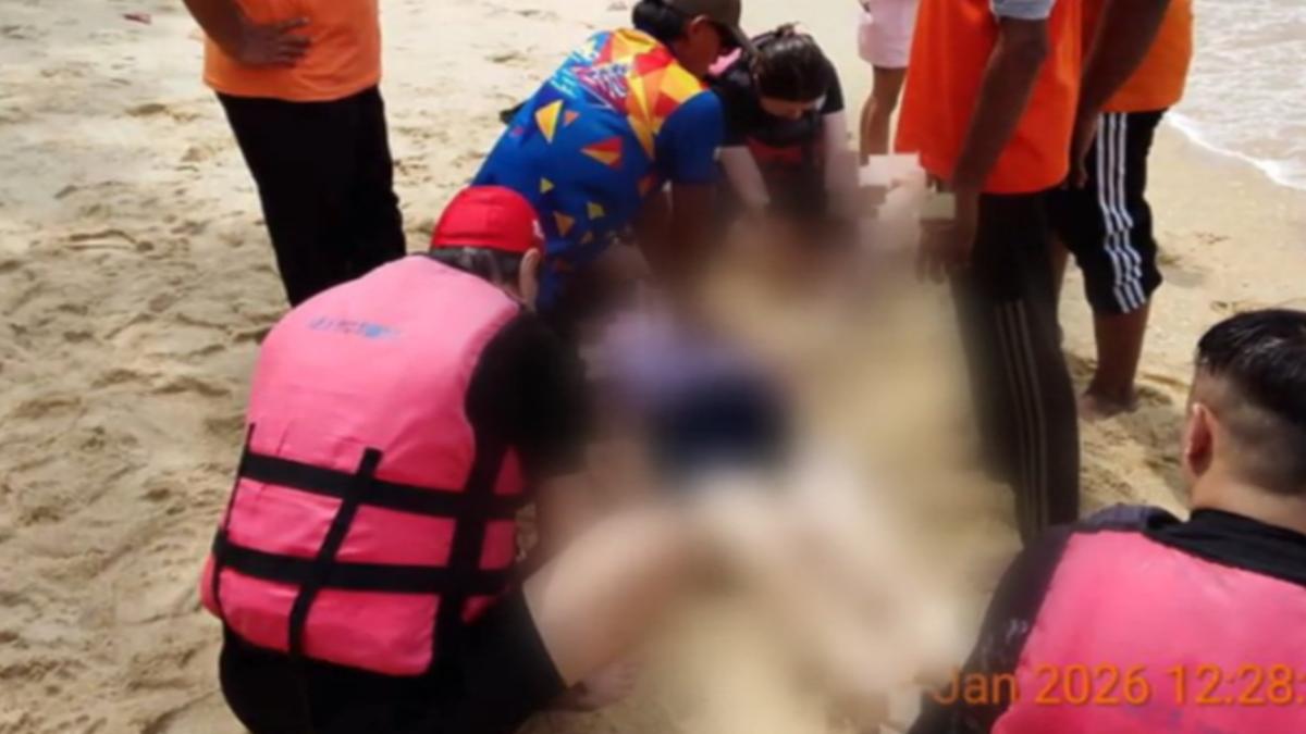 台灣女遊客在馬來西亞潛水，不幸溺斃。（圖／翻攝FB：APM Pangkor）
