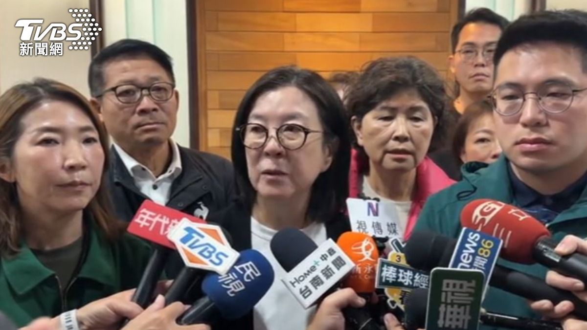 台南市議會議長邱莉莉。(圖/TVBS)