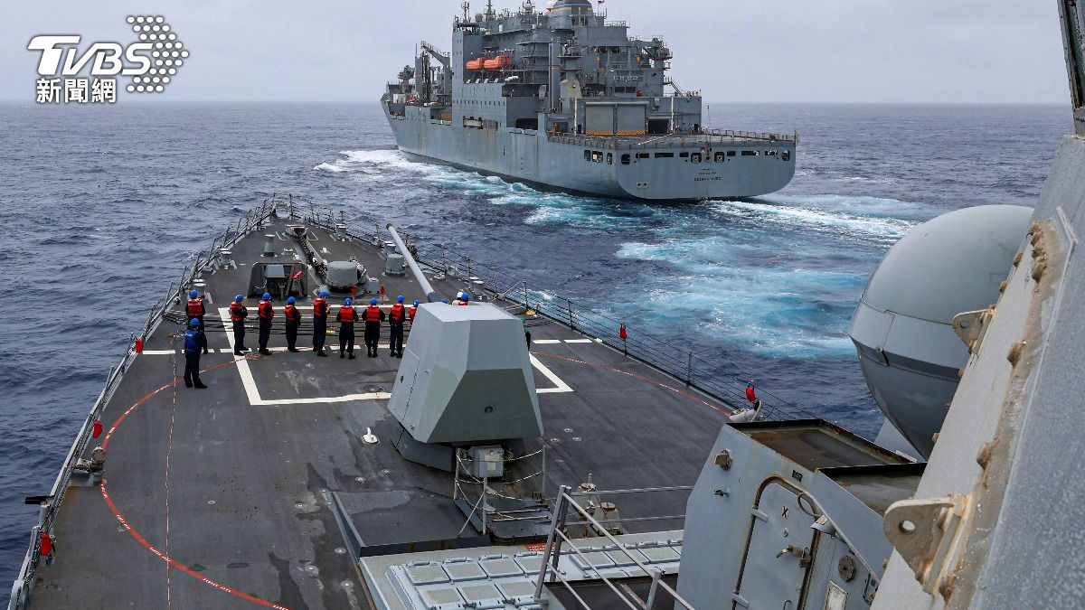 美第七艦隊2艘軍艦今年首度穿越台海 美軍方媒體證實