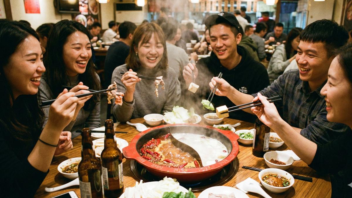 醫師指出麻辣鍋吃完可能會讓人感覺更冷。(圖/AI協作)