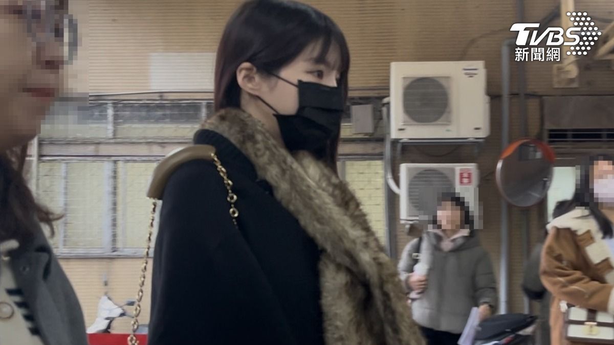 王大陸女友闕沐軒。(圖/蕭沁梅攝)
