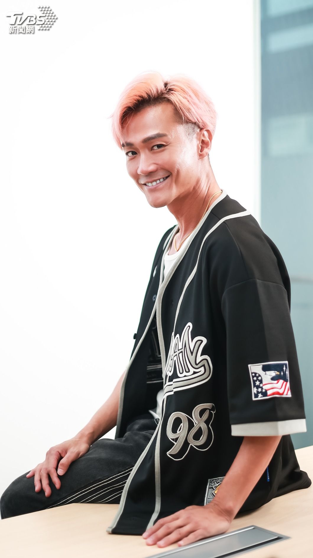 林俊逸曾有感年歲漸長,如今很喜歡現在的狀態。(圖/趙世平攝)