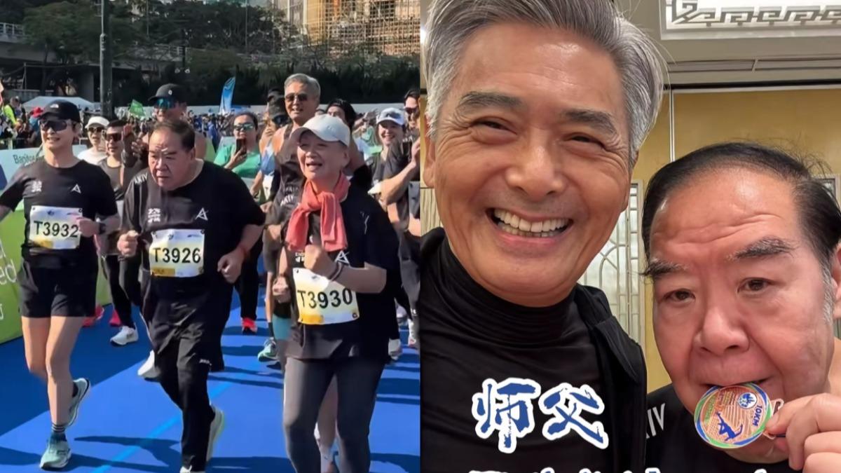 74歲鄭則仕首跑10K馬拉松!他感謝周潤發「送我新生命」