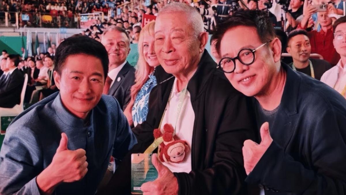 李連杰久違再參演古裝武俠片是全為一個人,而這個人就是師弟吳京。(圖/翻攝自小紅書)