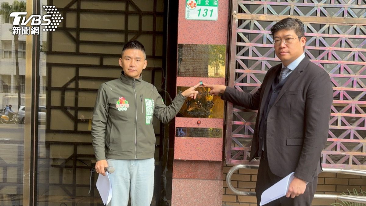 市議員擬參選人張銘祐、律師詹晉鑒20日告發民眾黨立委黃國昌涉犯國安法。(資料圖/潘千詩攝)