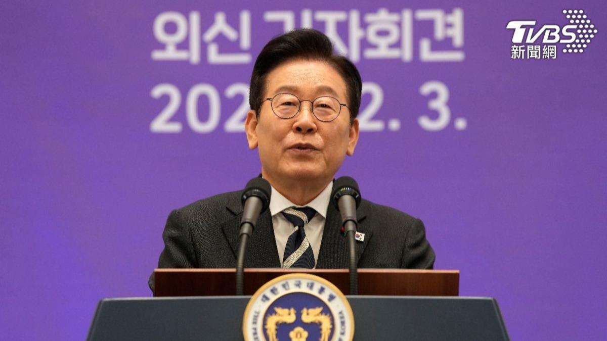 韓國總統李在明。(圖/達志影像美聯社)