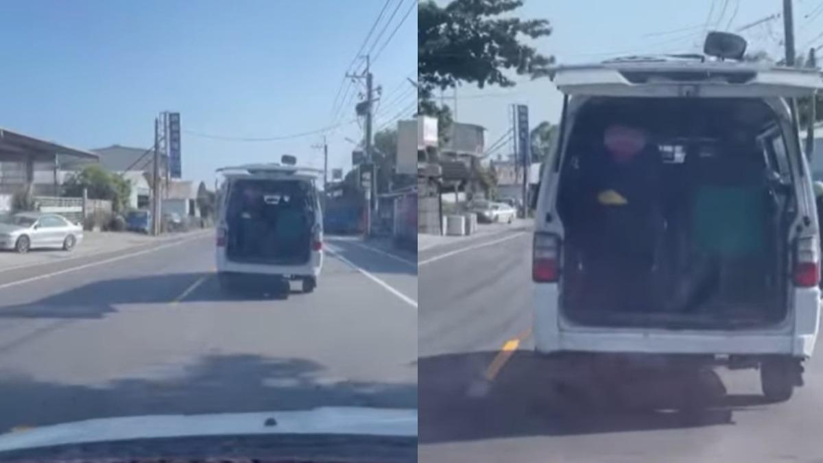 離譜!台東復康巴士「後車門大開」行駛 2患者搖晃畫面曝