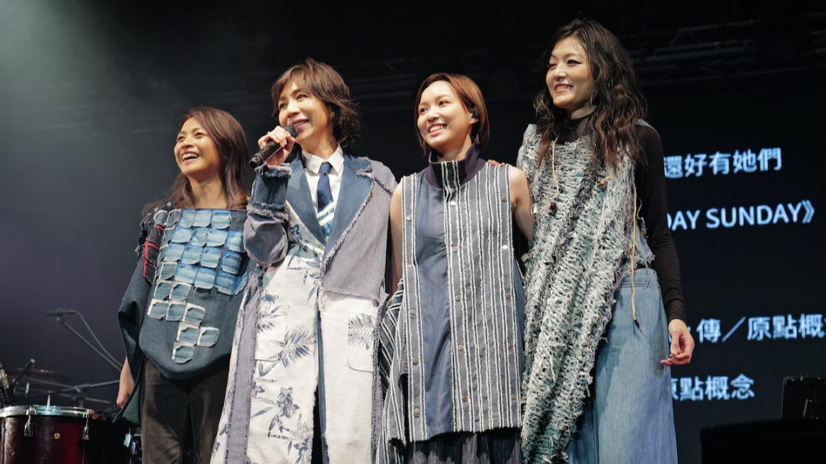 「萬芳與壯女們」帶來多首經典好歌。(圖/Legacy Taipei、原點概念提供)