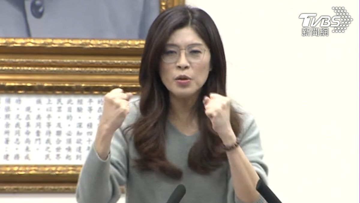 堅持「三七制」底線,鄭麗文:若有個案,制度將蕩然無存。(圖/TVBS)