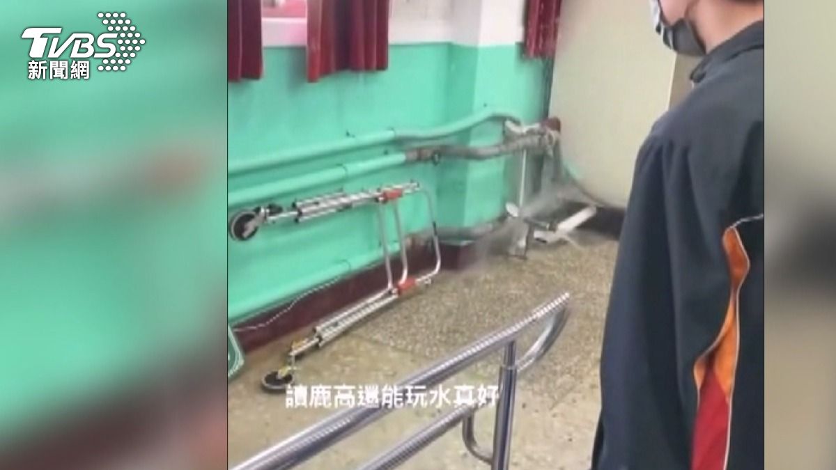 結業式當天突爆管 鹿港高中學生錄影PO網(翻攝 threads/adomin_chenbo0629)