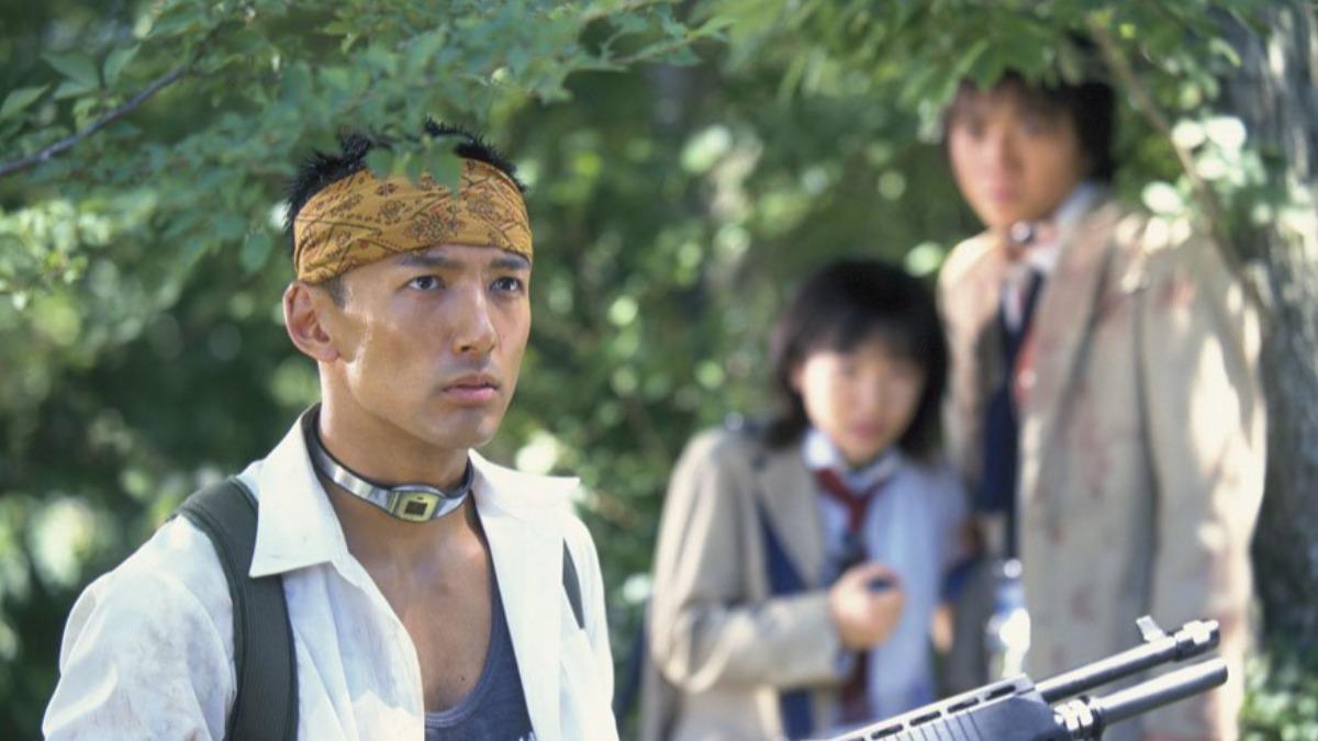 山本太郎在《大逃殺》中是最後優勝者。(圖/劇照)