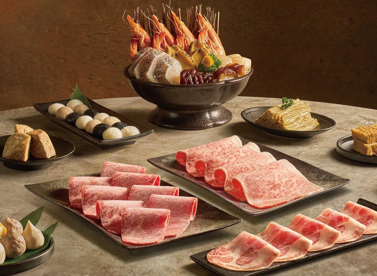 奢華和牛海陸饗主打入口即化的日本A5和牛、Prime牛小排,2種頂級牛肉一次滿足。(圖/橘色提供)