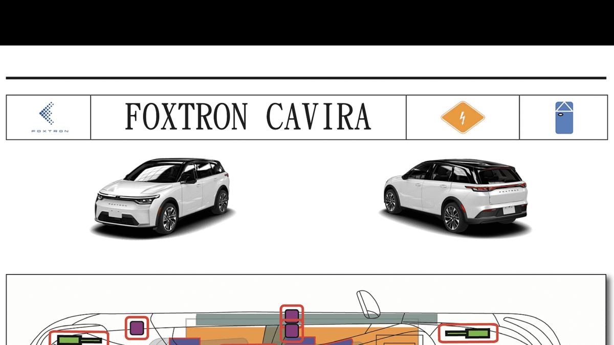 鴻華先進提交Foxtron Cavira緊急救援手冊。(圖/內政部消防署提供)