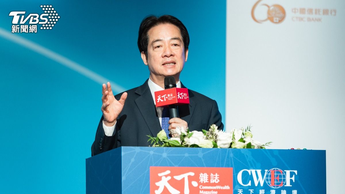 賴清德強調無國安則經濟繁榮僅是「為人作嫁」，力挺國防預算。（圖／總統府）