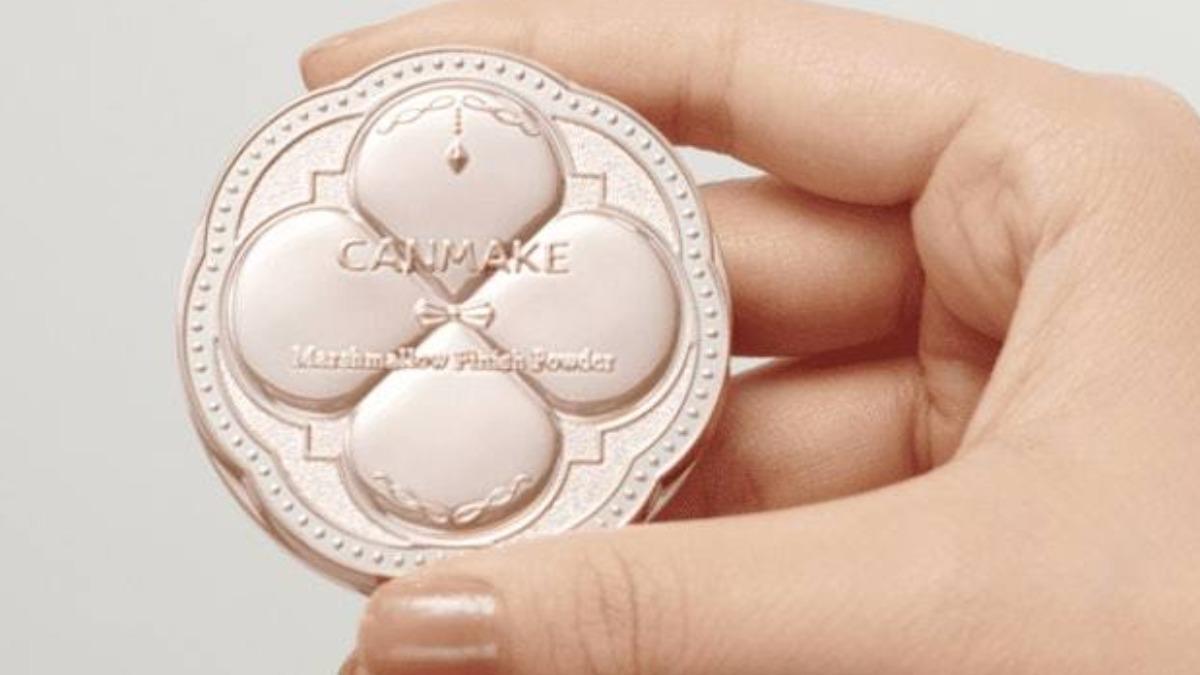 迷你美妝推薦|CANMAKE Marshmallow Finish Powder mini。(圖/CANMAKE官網)