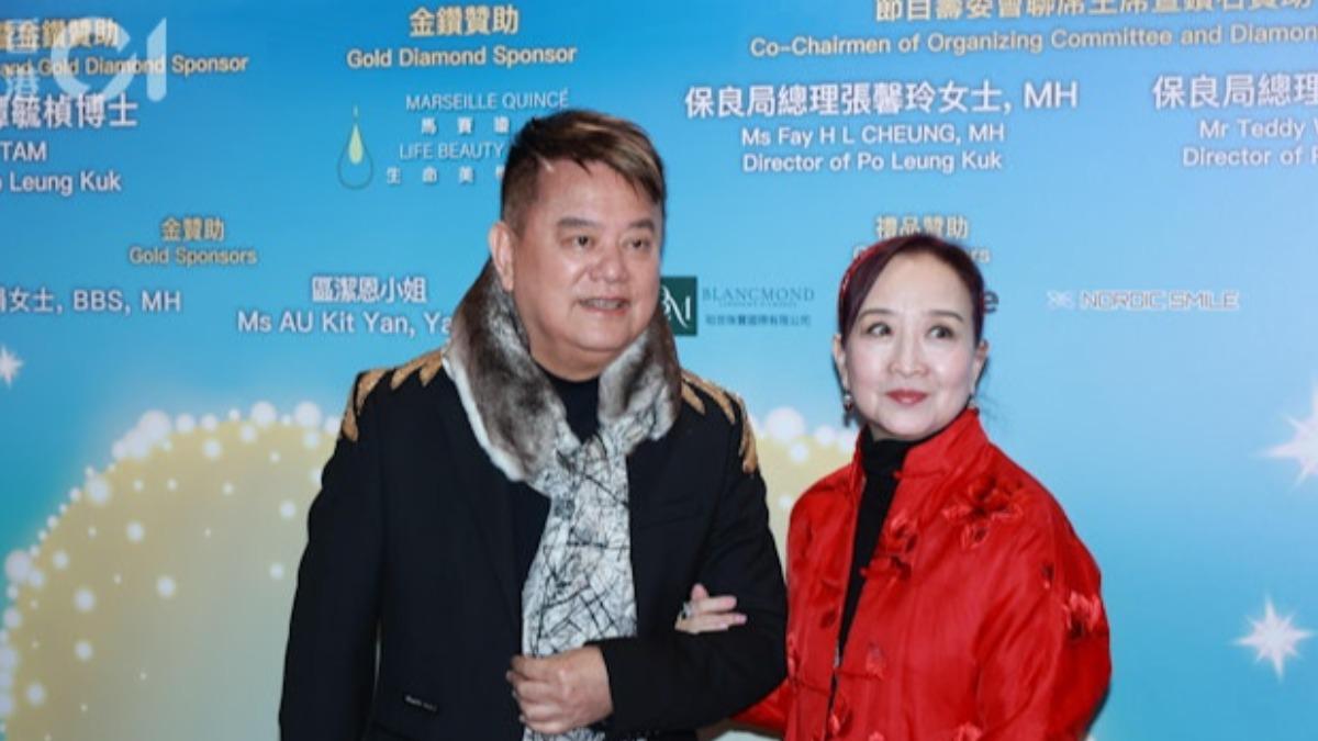 陳百祥稱錢由太太黃杏秀管理。(圖/香港01提供)