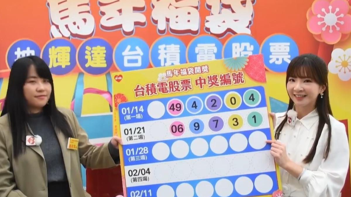 萊爾富福袋成功抽出第二名台積電股票幸運得主。（圖／翻攝萊爾富臉書）