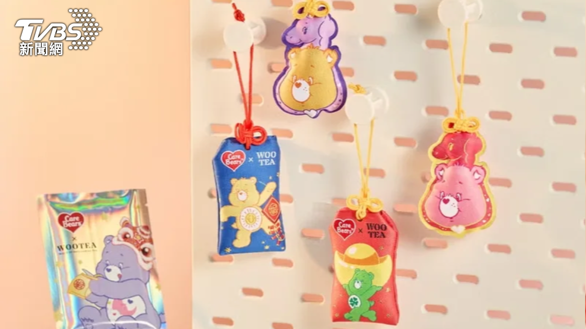 Care Bears御守和香氛掛片。（圖／業者提供）
