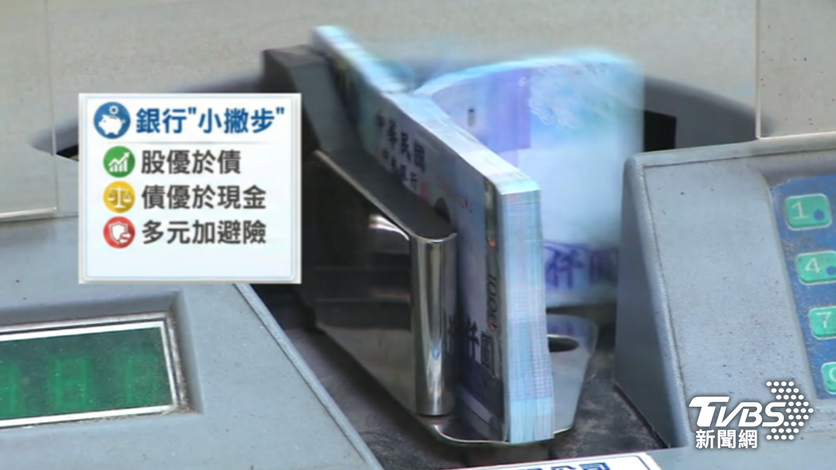 銀行教年終配置小撇步,籲股債理財多元+避險。(圖/TVBS)