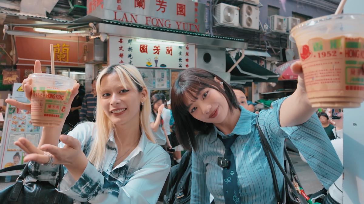 木木陪閨密前進香港「驚被老外搭訕」 自豪喊:我們是Super Star