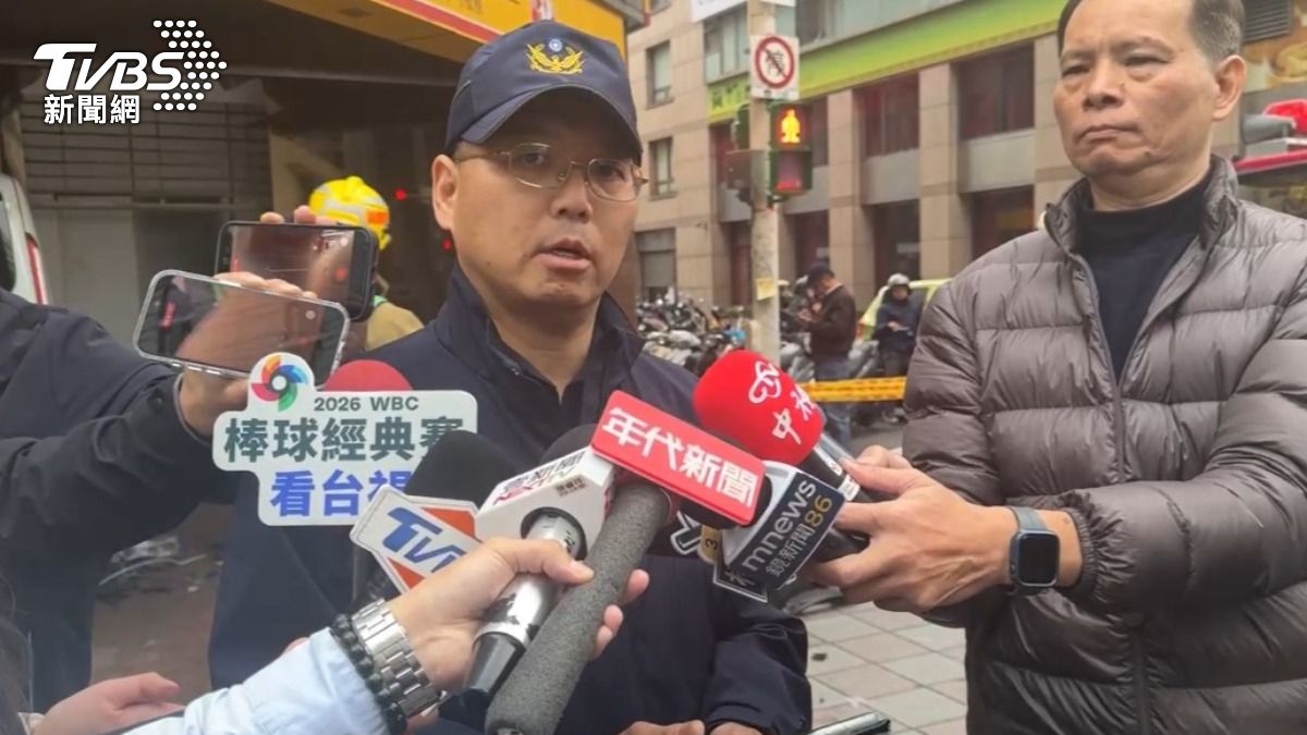 台北市中山分局長張耀仁。（圖／TVBS）