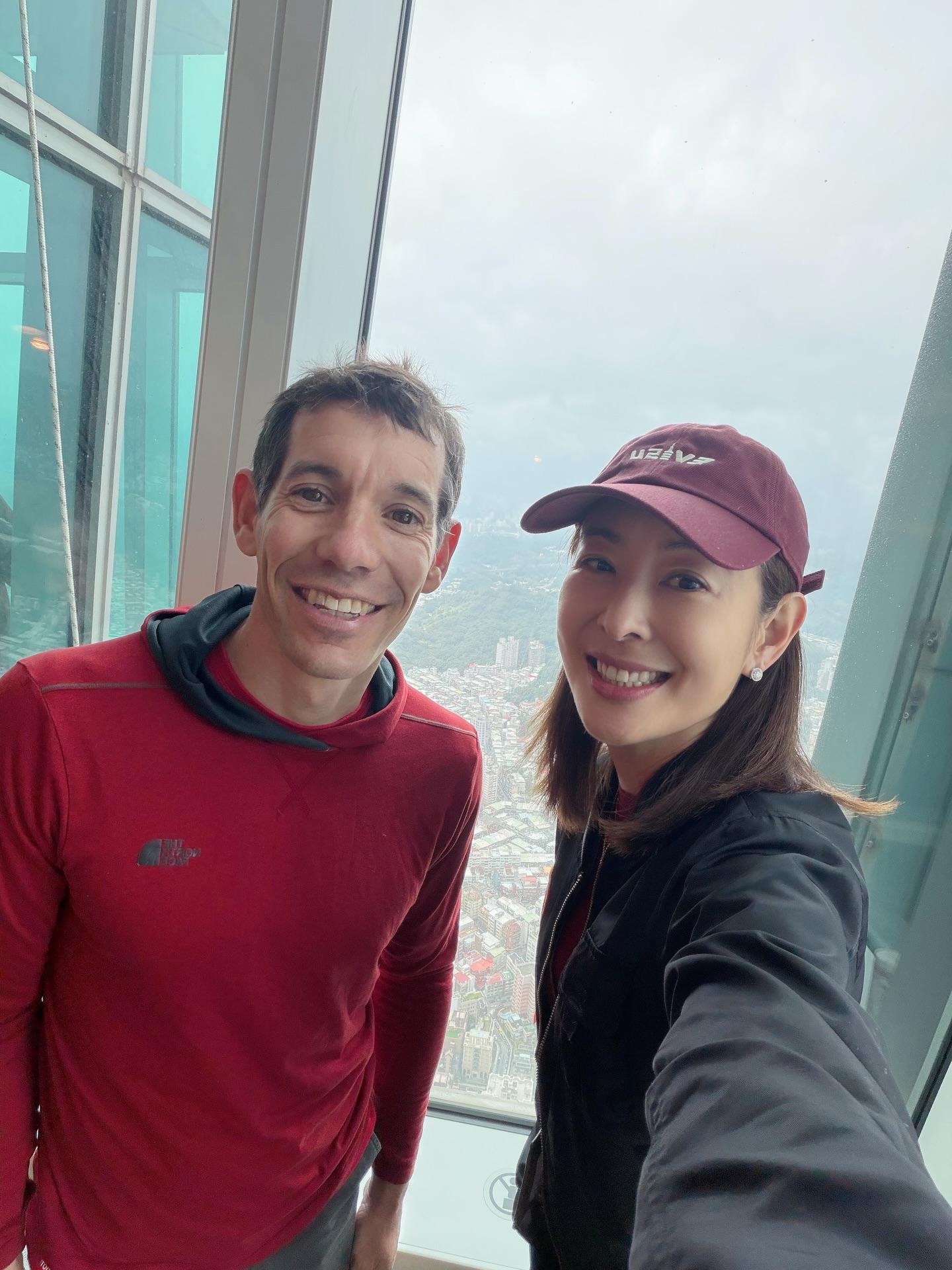 賈永婕與霍諾德。（圖／翻攝自賈永婕臉書）
