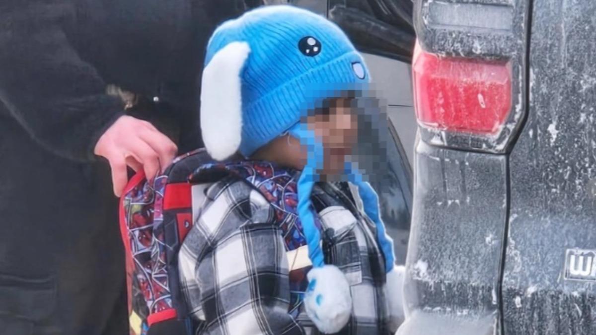 連恩幼稚園返家途中遭捕。(圖/達志影像美聯社)